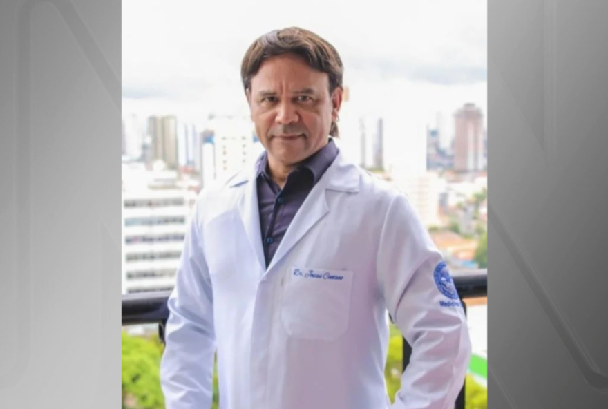 O médico Josias Caetano dos Santos • Reprodução