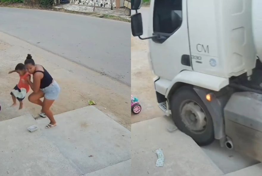 mulher-salva-crianca-de-caminhao-sem-freio3B-ato-heroico-viraliza.-veja-o-video