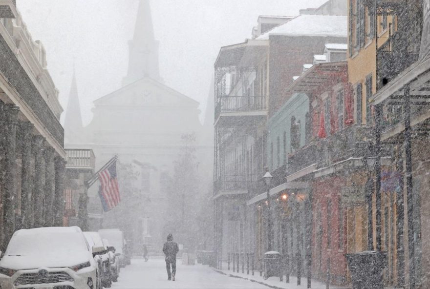 Neve Histórica no Sul dos EUA: O Que Isso Significa para a Região?