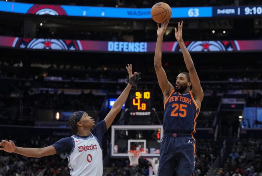 new-york-knicks-dominam-washington-wizards-fora-de-casa-e-fecham-2024-com-vitoria-convincente