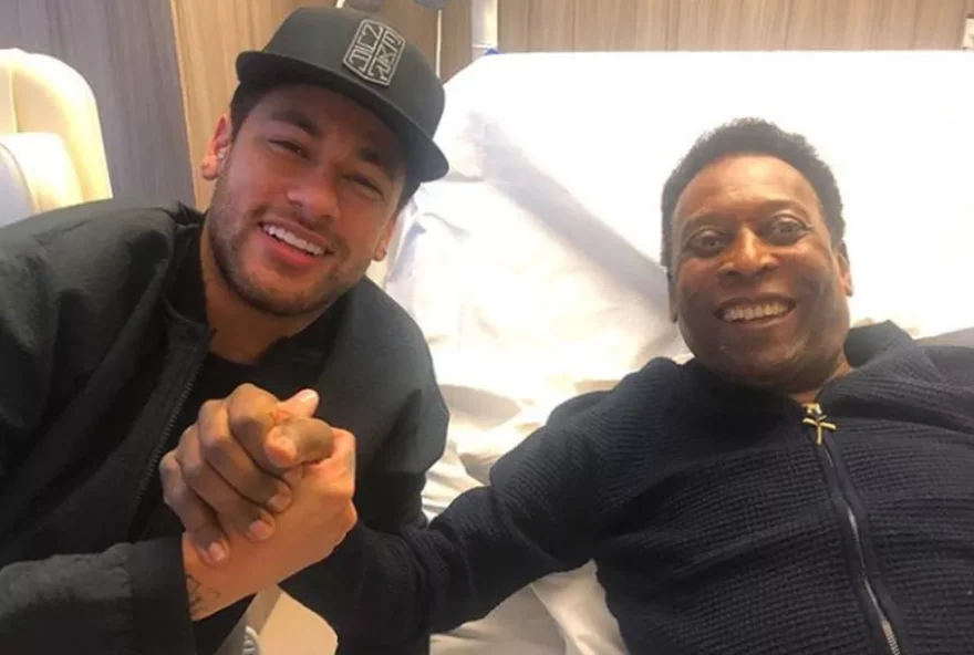 Neymar já acumula uma fortuna 57x maior que a herança deixa pelo rei do futebol.