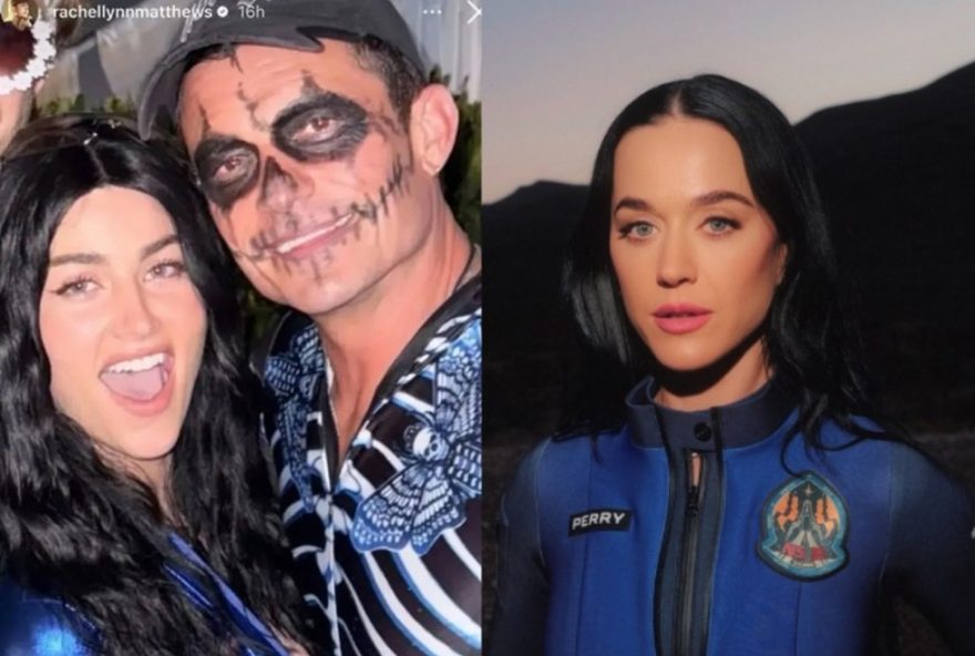 orlando-bloom-e-rachel-lynn-matthews-recriam-look-iconico-de-katy-perry-em-festa-de-halloweenucao-celebridades