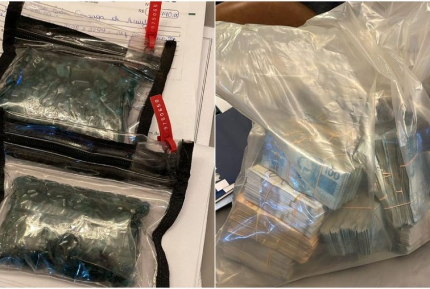 pacote-de-esmeraldas-e-dinheiro-apreendidos-na-operacao-do-mp3A-empresario-tem-prisao-substituida-por-domiciliar pacote-de-esmeraldas-e-dinheiro-apreendidos-na-operacao-do-mp3A-empresario-tem-prisao-substituida-por-domiciliar