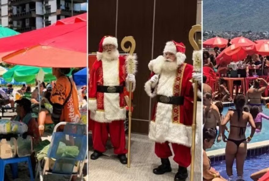 papais-noeis-sofrem-com-altas-temperaturas-no-rio-de-janeiro-sensacao-termica-ultrapassa-os-50oc papais-noeis-sofrem-com-altas-temperaturas-no-rio-de-janeiro-sensacao-termica-ultrapassa-os-50oc