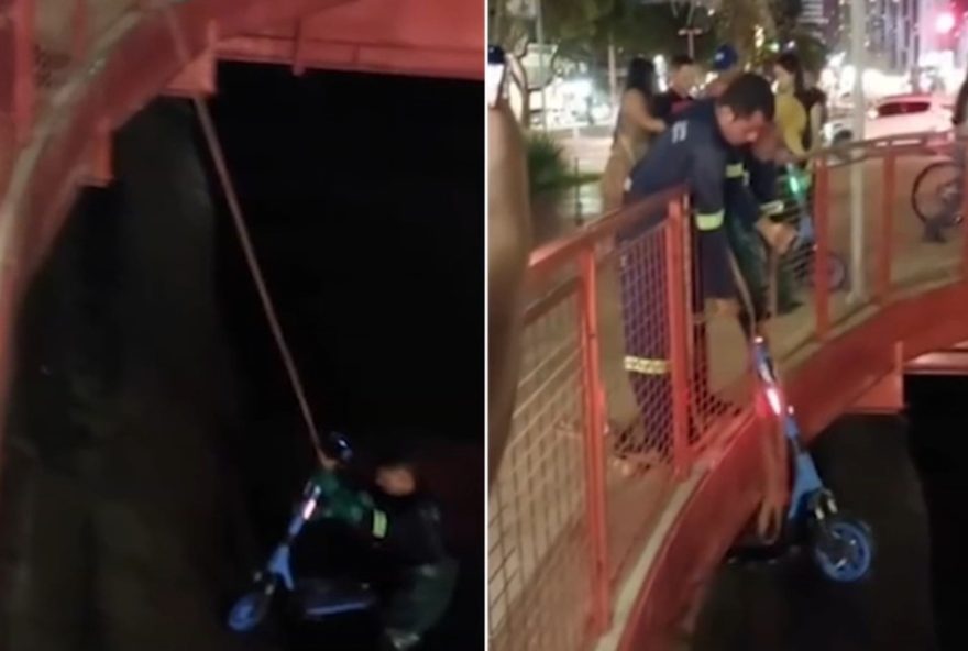 patinete-e-resgatado-do-canal-da-doca-em-belem3A-possivel-caso-de-vandalismo patinete-e-resgatado-do-canal-da-doca-em-belem3A-possivel-caso-de-vandalismo