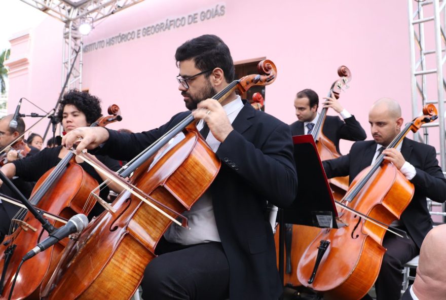 Prefeitura celebra Dia Nacional do Patrimônio Histórico com intervenções musicais no centro de Goiânia: apresentações serão realizadas por grupos da Orquestra Sinfônica de Goiânia nesta quinta-feira (17/08) (Foto: Secult)