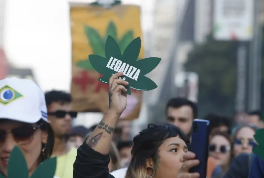 STF, retomou no início da tarde desta quinta-feira, o julgamento sobre a descriminalização do porte de maconha para uso pessoal.
(Foto: Agência Brasil)