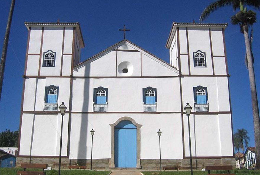 Igreja do Rosário, em Pirenópolis. (Foto: Reprodução)