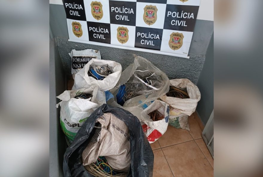 policia-civil-de-conchas-prende-homem-com-mais-de-100-kg-de-fios-de-cobre-em-operacao-de-combate-ao-crime-na-regiao