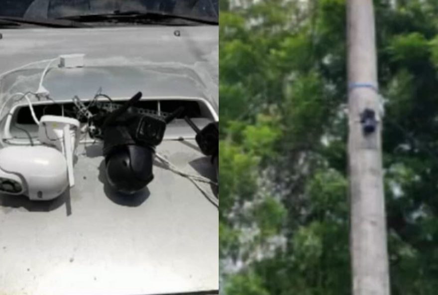 policia-remove-cameras-clandestinas-instaladas-por-faccao-em-fortaleza
