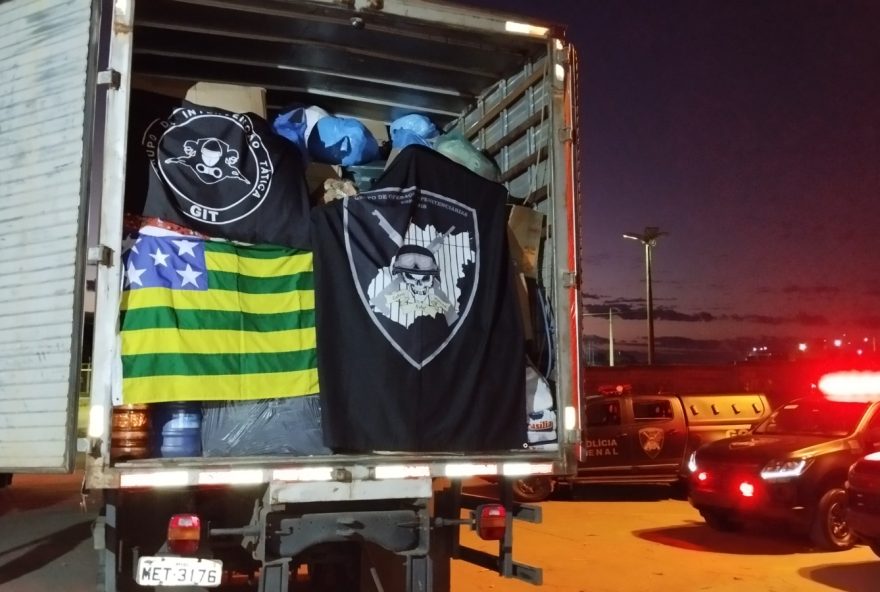 Produtos foram arrecadados pela Polícia Penal de Goiás durante a campanha “Polícia Penal em Ação”