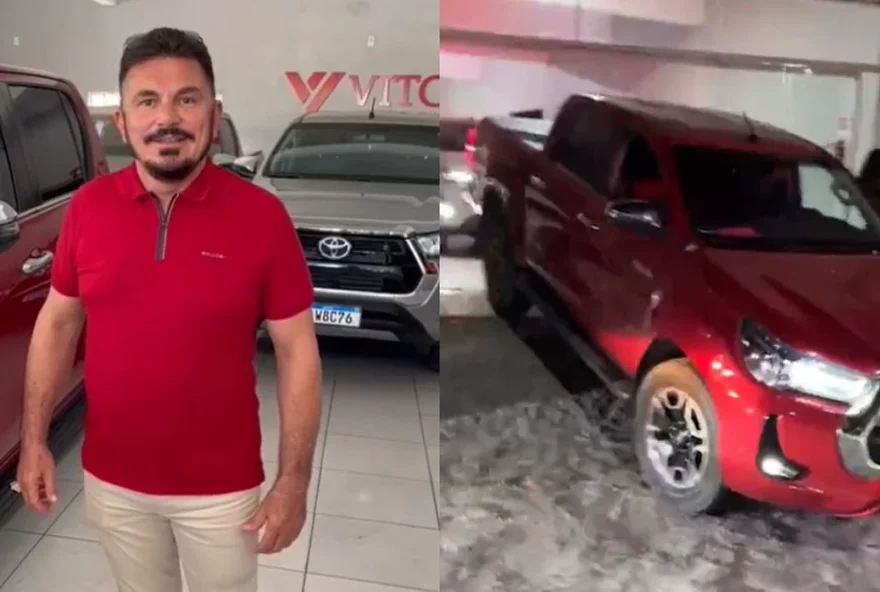 Legenda: Wanderley perdeu os três carros, cada um avaliado por volta de R$ 226 mil
Foto: Reprodução/Redes Sociais