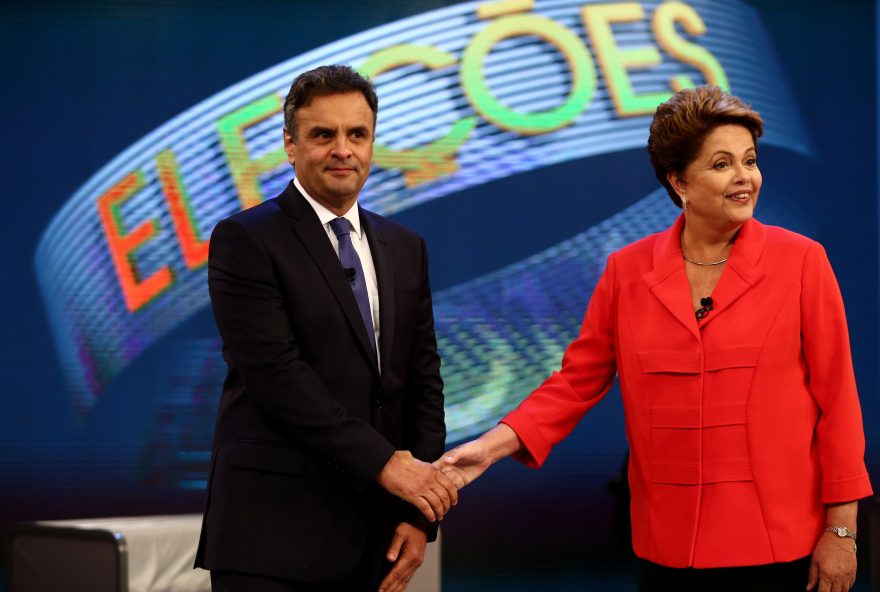 Dilma e Aécio participam do último debate antes do segundo turno