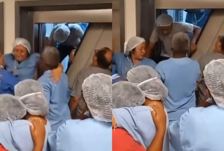 profissionais-de-saude-sao-resgatados-apos-elevador-travar-em-hospital-oncologico-infantil-no-para3A-imagens-mostram-momento-do-incidente