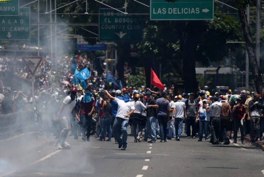 protesto Venezuela