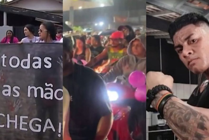 protesto-marca-enterro-de-vitima-de-feminicidio-em-tome-acu protesto-marca-enterro-de-vitima-de-feminicidio-em-tome-acu