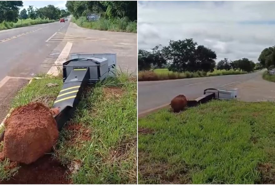 radar-de-velocidade-vandalizado-na-go-1643A-goinfra-repudia-acao-e-promete-substituicao-dos-equipamentos radar-de-velocidade-vandalizado-na-go-1643A-goinfra-repudia-acao-e-promete-substituicao-dos-equipamentos