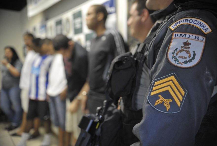 Rio de Janeiro - Polícias Civil e Militar apresentam presos da operação 