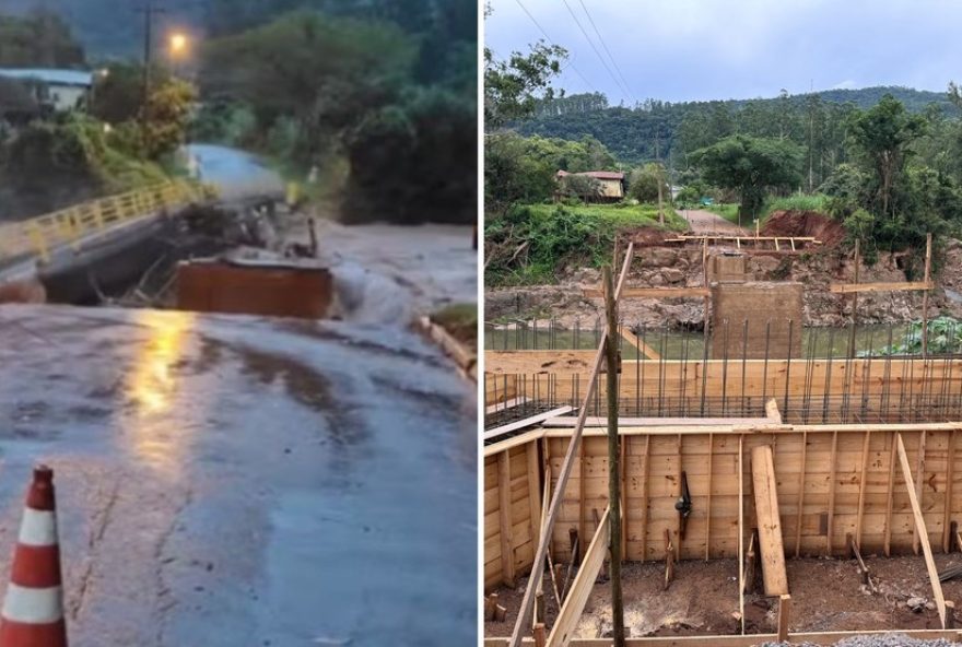 reconstrucao-de-ponte-arrastada-em-santa-tereza-sera-concluida-um-ano-apos-desmoronamento-no-rs3A-obras2C-custo-e-prazo