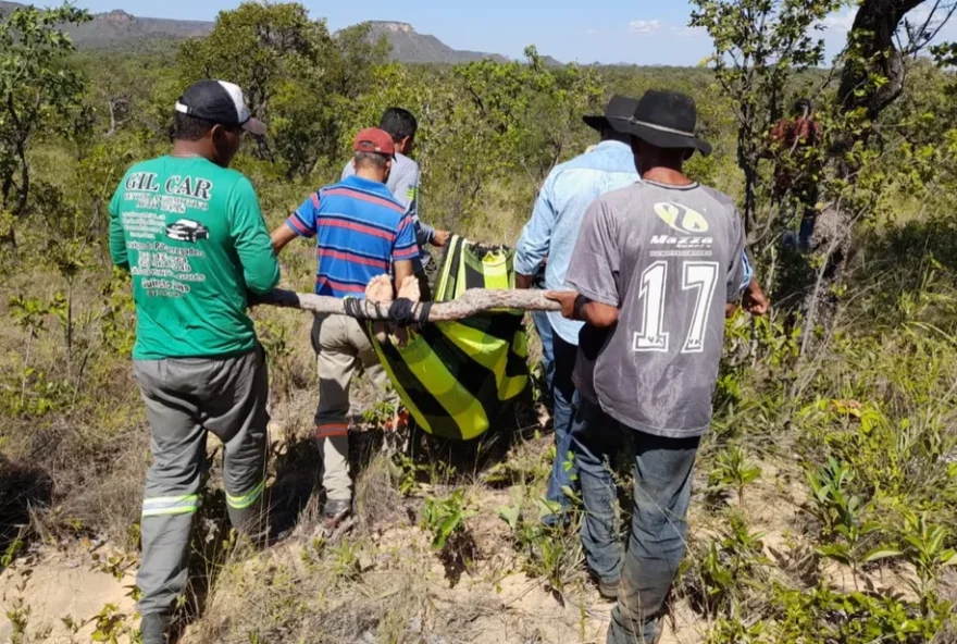 Idoso é resgatado após ficar 30 horas desaparecido no Parque Terra Ronca