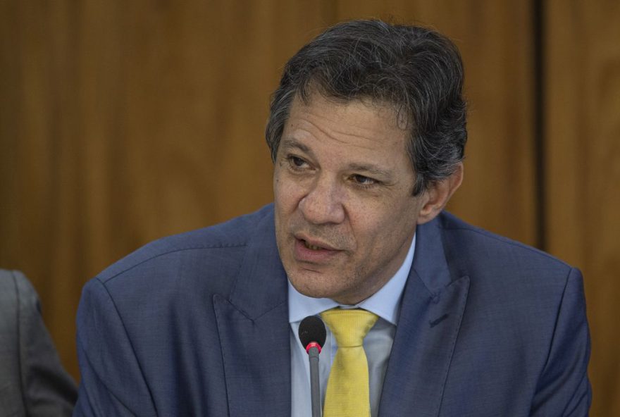 Ministro ds Fazenda, Fernando Haddad (Reprodução/Agência Brasil)