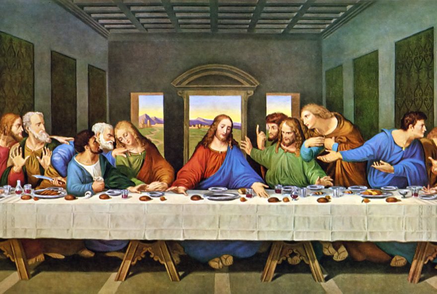 The Last Supper Restored, Leonardo Da Vinic