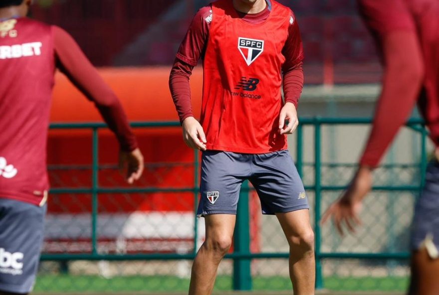 sao-paulo-inicia-preparacao-com-grupo-reduzido-e-jovens-do-sub-20-sob-comando-de-hernan-crespo