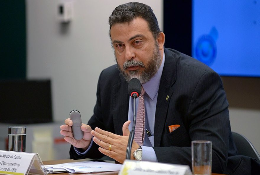 Saulo Moura da Cunha ocupava o cargo de diretor da Abin no dia da depredação das sedes dos Três Poderes (Foto: Leonardo Prado/Câmara dos Deputados)