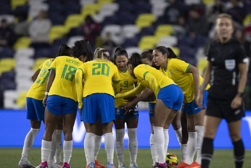 Seleção Brasileira treina para estreia na Copa do Mundo, na Austrália (Foto: Divulgação CBF)