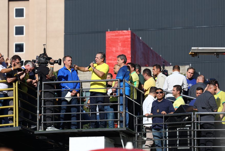 São Paulo (SP), 29/06/2015 - Silas Malafaia fala durante ato do ex-presidente da República Jair Bolsonaro na Avenida Paulista. Foto: Rovena Rosa/Agência Brasil