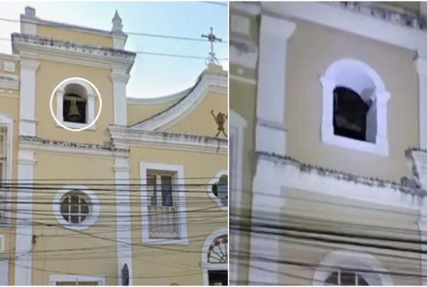 sino-da-torre-e-furtado-em-igreja-de-fortaleza3B-autoridades-investigam-o-crime sino-da-torre-e-furtado-em-igreja-de-fortaleza3B-autoridades-investigam-o-crime