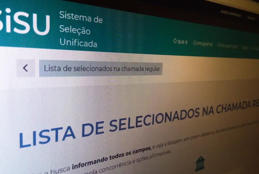 Na edição do Sisu em 2024, haverá apenas uma etapa de inscrição para candidatos concorrerem às vagas (Foto: Reprodução)