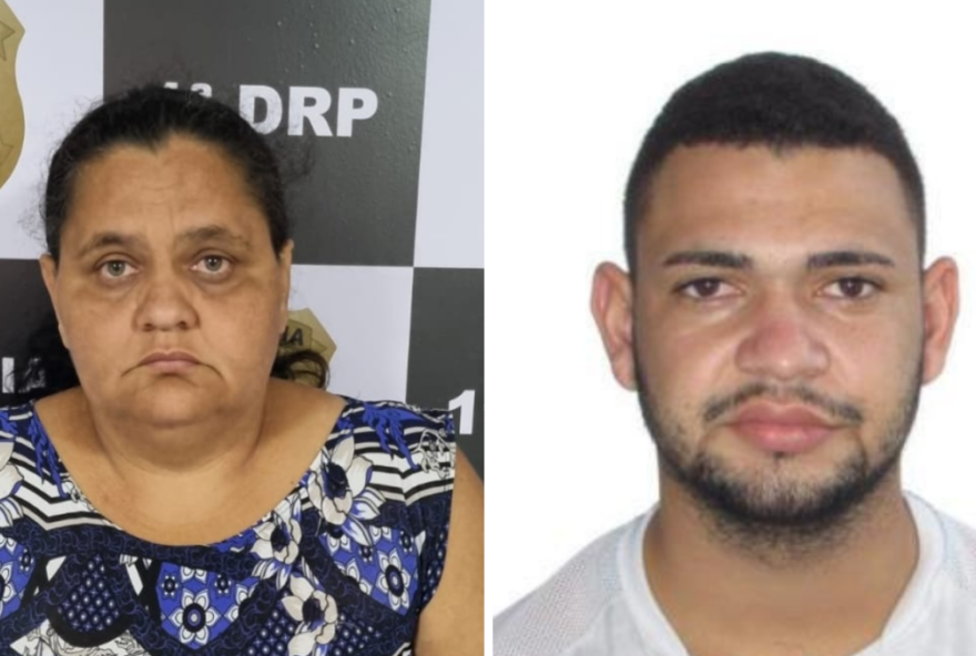 Polícia prende mãe e filho por extorsão qualificada e associação criminosa; terceiro suspeito está foragido