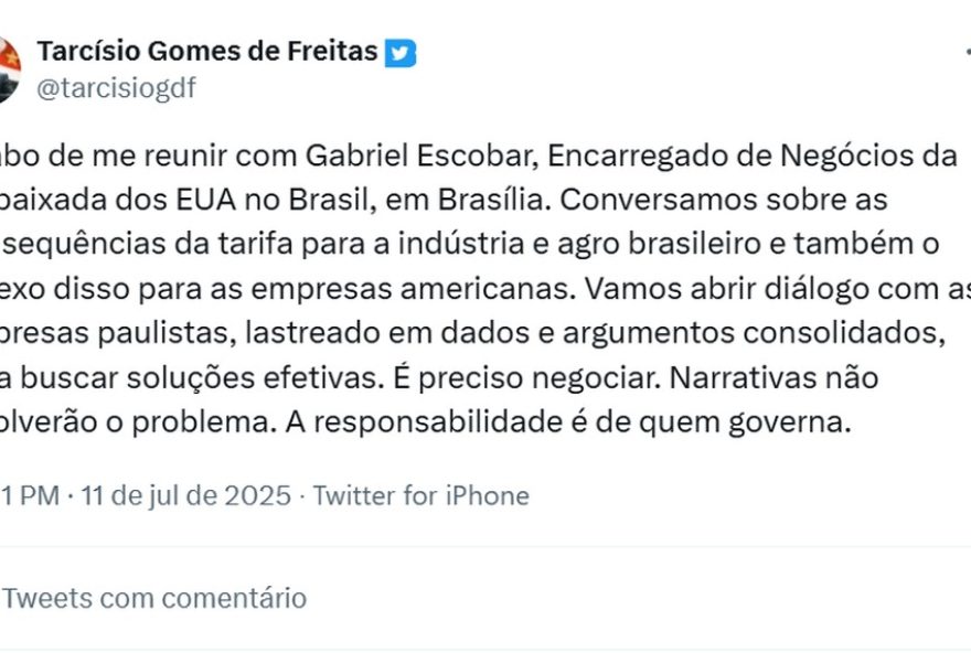 tarcisio-de-freitas-se-reune-com-embaixada-dos-eua-em-brasilia-para-discutir-tarifa-de-trump3A-responsabilidade-e-de-quem-governa