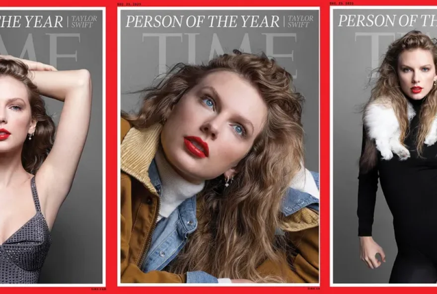 Taylor Swift é eleita a 'pessoa do ano' pela revista Time 
(Foto: Reprodução/Instagram)