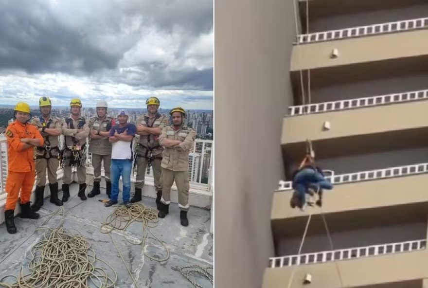 trabalhador-e-resgatado-a-130-m-de-altura-em-goiania-apos-cabo-de-rapel-se-romper trabalhador-e-resgatado-a-130-m-de-altura-em-goiania-apos-cabo-de-rapel-se-romper