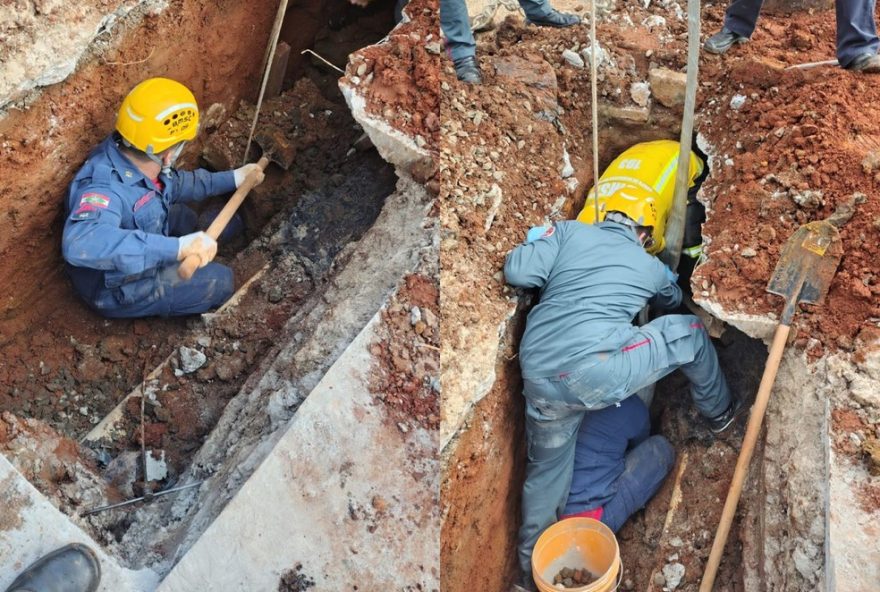 trabalhador-fica-soterrado-em-vala-apos-desmoronamento-em-cidade-de-sc3A-resgate-impressionante trabalhador-fica-soterrado-em-vala-apos-desmoronamento-em-cidade-de-sc3A-resgate-impressionante