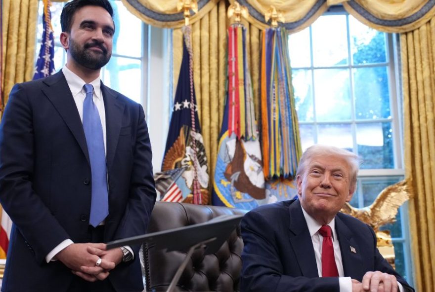 trump-e-prefeito-eleito-de-nova-york-se-encontram-na-casa-branca