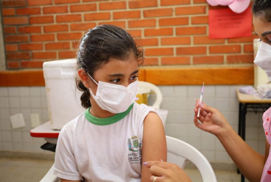 Goiás recebe primeira remessa de vacinas da Pfizer para crianças menores de 3 anos (Foto: Divulgação/Prefeitura de Goiânia)