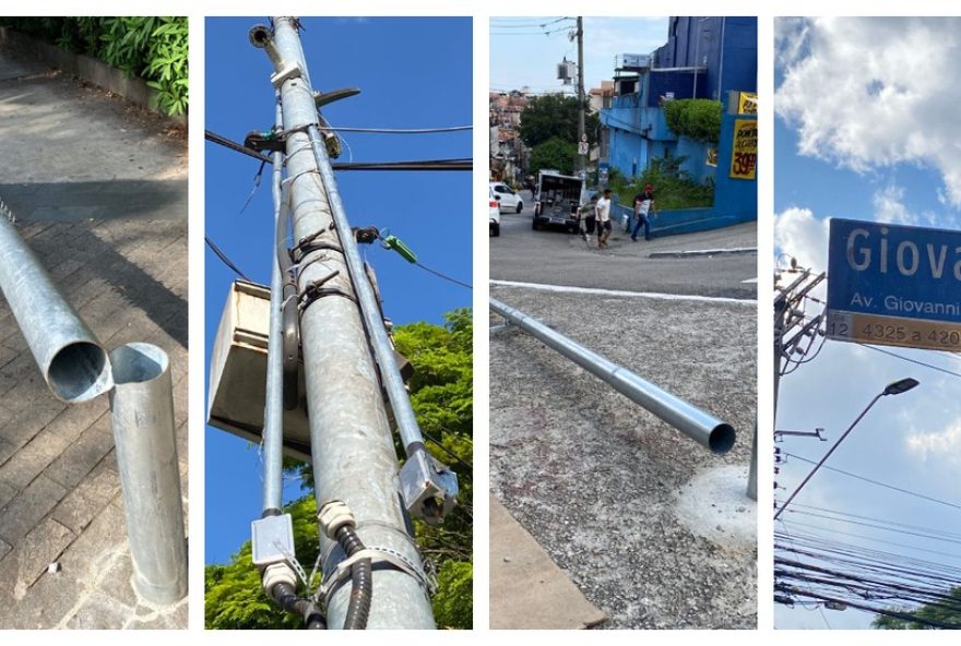 vandalismo-afeta-postes-com-cameras-do-smart-sampa-na-zona-sul-de-sp vandalismo-afeta-postes-com-cameras-do-smart-sampa-na-zona-sul-de-sp