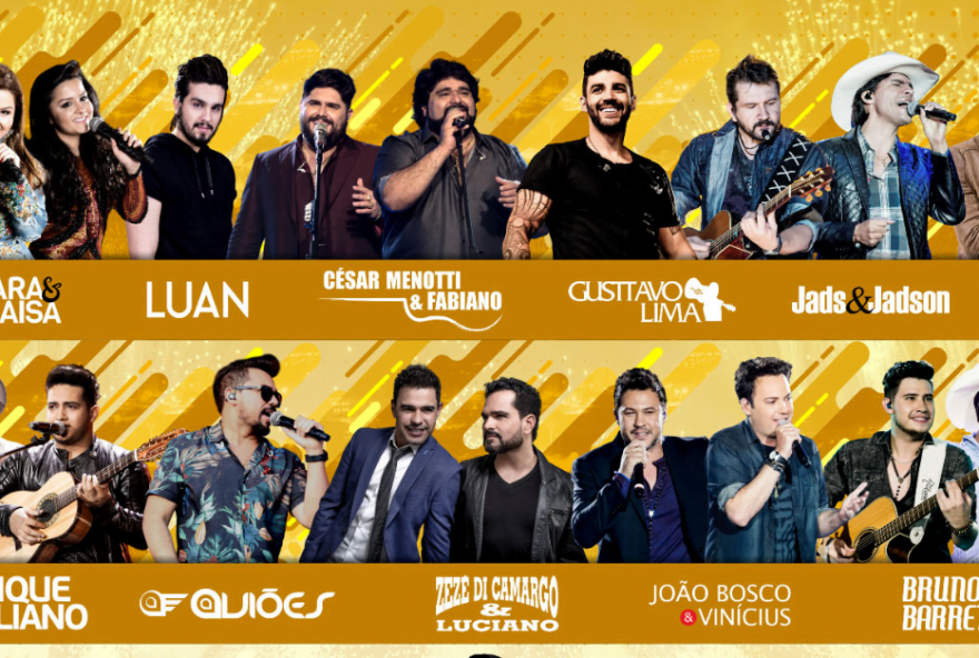Vários artistas se apresentarão em Caldas Novas
