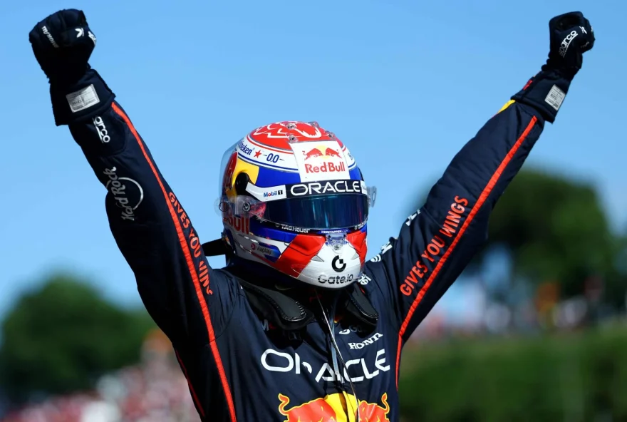 Verstappen venceu o Grande Prêmio de F1 da Emilia-Romagna (Foto: Reprodução/X)