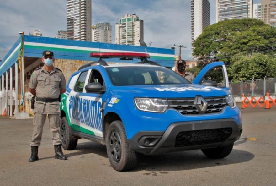 Operação Eleições 2022 visa manter a ordem pública, além de proporcionar segurança e proteção aos cidadãos, eleitores, mesários e servidores do TRE-GO. (Foto: Divulgação/PMGO)