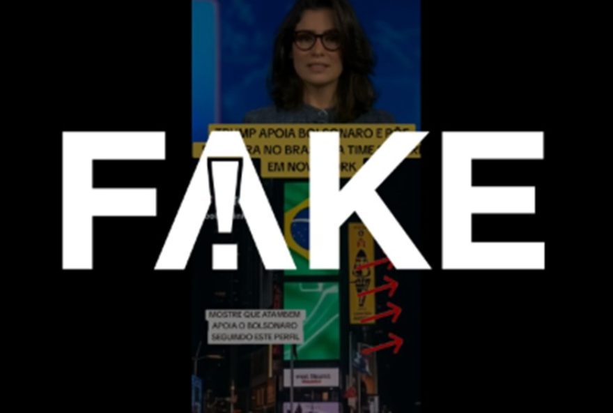 video-fake-do-jornal-nacional-mostra-trump-apoiando-bolsonaro-com-bandeira-do-brasil-em-nova-york