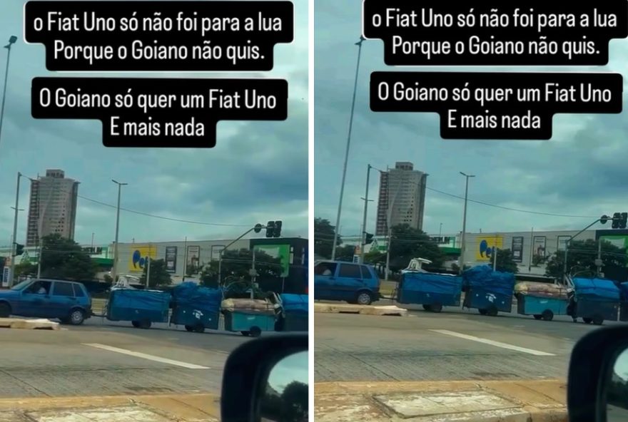 video-viral3A-fiat-uno-arrasta-oito-cacambas-e-surpreende-internautas-em-goiania2C-goias