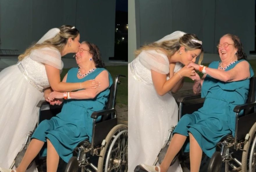 video3A-neta-de-noiva-vestida-de-branco-visita-avo-internada-apos-casamento-no-interior-de-sp