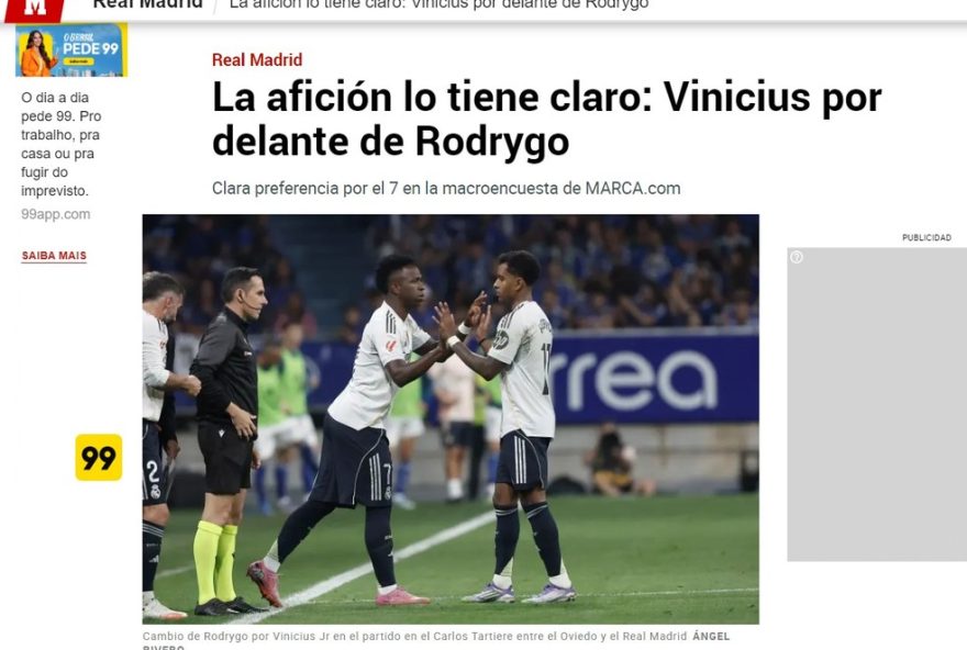 vini-jr.-supera-rodrygo-em-votacao-e-e-eleito-titular-do-real-madrid
