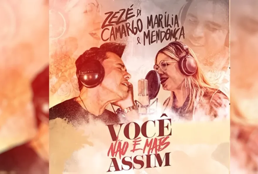 Capa de "Você não é mais assim" de Zezé di Camargo e Marília Mendonça (Reprodução/Instagram)